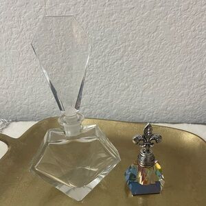 Crystal Perfume Bottle Set